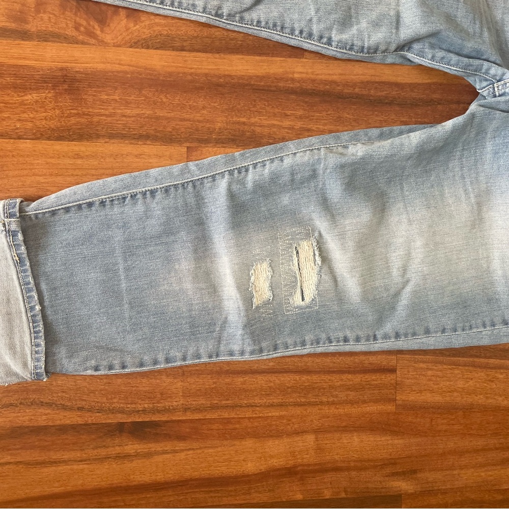 Vintage Levi’s Boyfriend Distressed Jeans Size 32p - Picture 4 of 6